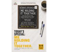 Today's Special, Me Holding It Together: Lined Notebook