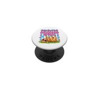 Todays Yoga Pose Is A Downward Spiral Funny Cow Yoga Women PopSockets Adhesive PopGrip
