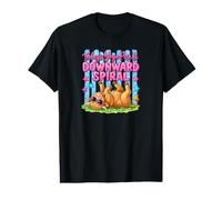 Todays Yoga Pose is A Downward Spiral Funny Cow Yoga Women Value Graphic T-Shirt