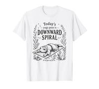 Todays Yoga Pose is Death Spiral - Funny Frog T-Shirt