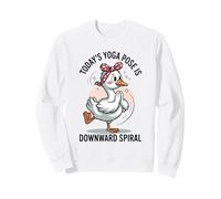 Today's Yoga Pose Is Unstable Duck Humor Sweatshirt