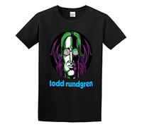 Todd Rundgren Art Men's Black T-Shirt Unisex Clothing XL