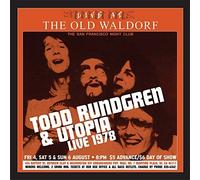 Todd Rundgren & Utopia - Live At The Old Waldolf (Gold Vinyl) [VINYL]