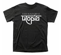 Todd Rundgren Utopia T Shirt Mens Licensed Rock N Roll Music Band Retro blackM