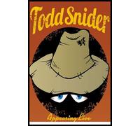 Todd Snider Hat Logo Notebook: 6x9” Lined Journal - for Meaningful Thoughts, Happy Plans & Creative Moments