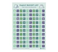 Toddle born Wild A2 Bucket List Poster - Scandi Design
