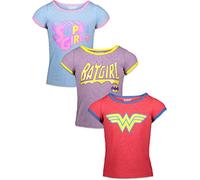 Toddler 3 Pack TShirts Vintage nder man Batgirl Supergirl
