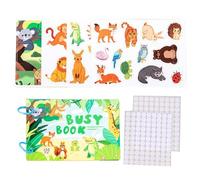 Toddler Activity Book, Early Learning Educational Tool, Interactive Educational Toys, Puzzles and Games, Hands on Play, for Children Boys Girls Birthday School Travel Home