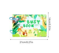 Toddler Activity Book - Interactive Early Educational Toy for Kids, Boys, and Girls, Engaging Learning Tool for Preschool Development, Home, School, and Travel, Birthdays Holidays