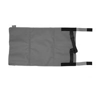 Toddler Airplane Bed, 77.5x44cm Oxford Cloth Airplane Seat Extender for Kids Portable Plane Footrest with Side Pocket and Storage Bag for Travel (Grey)