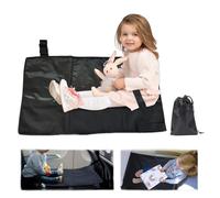 Toddler Airplane Bed Airplane Bed for Toddlers Plane Seat Extender Kids Toddler Travel Bed Travel Essentials for Kids Toddler to Lie Down Rest on Plane(Black)