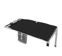 Toddler Airplane Bed Plane Seat Extender Kids Flyaway Kids Bed Portable Infant Airplane Seat Extender Toddler Travel Accessories Suitable for Baby Plane Travel Essentials (Black)