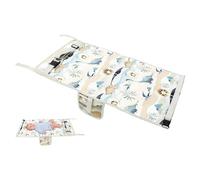Toddler Airplane Bed,Portable Baby Airplane Seat Extender Foot Hammock for Kids Baby Plane Travel Essentials to Lie Down Rest on Plane(Dinosaur)