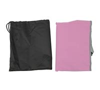 Toddler Airplane Seat Extender, Kids Airplane Bed for Travel, Foldable Portable Airplane Footrest with Storage Bag, Oxford Cloth Material for Comfortable Sleep on Flights (Pink)