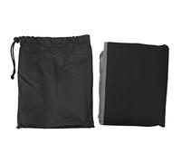 Toddler Airplane Seat Extender, Kids Airplane Bed for Travel, Foldable Portable Airplane Footrest with Storage Bag, Oxford Cloth Material for Comfortable Sleep on Flights (Black)