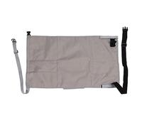 Toddler Airplane Travel Bed Kids Airplane Footrest Hammock, Portable Toddler Travel Bed Airplane Extender, Made from Canvas Material (Grey)
