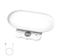 Toddler and Pet Scale with Detachable Tray Kids Weighing Tare Function LED Screen ABS Texture for Food Kitchen Electronic