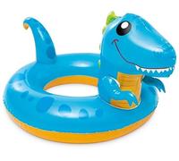 Toddler Animal Swim Ring Inflatable Pool Float for Kids Age 3-6 - Unicorn Peacock Dinosaur Designs - Children’s Swimming Ring Water Float Toy for Pool Beach Garden Summer Water Play (Dinosaur)