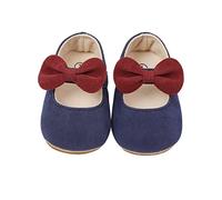 Toddler Athletic Shoes Toddler Kids Infant Girls Soild Colour Bowknot Princress Shoes Soft Sole The Floor Barefoot Non Slip First Walkers Prewalker Shoes Boy Shoe (20230707E-Blue, 12-18 Months)