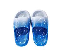 Toddler Baby Girl Slippers Open Toe Shoe Head Slippers Girl Home Shoes Baby Soft Sandals Women Princess Shoes Unisex Sandal 2 (Blue, 7 Toddler)