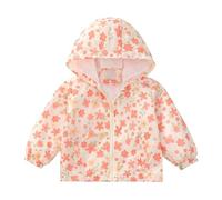 Toddler Baby Rain Jacket Cute Graphic Waterproof Zipper Raincoat Kids Boys Girls Spring Fall Lightweight Hooded Windbreaker Casual Breathable Packable Rain Coat with Pockets