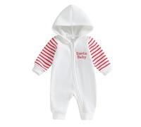 Toddler Baby Unisex Animal Costume Infant Baby Unisex Christmas Green Monster Jumpsuit Christmas Rompers for Baby Girls and Boys (White2, 3-6 Months)