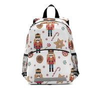 Toddler Backpack, Cute Nutcracker Soldiers Christmas Little Kid's Backpack