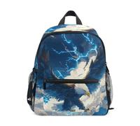 Toddler Backpack for Boys Girls Anime Style Hawk Print