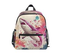 Toddler Backpack for Boys Girls Sharks Jumping
