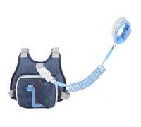 Toddler Backpack Leash Anti-Lost Wrist Link Toddler Safety Harnesses & Leashes Reflective Strap Adjustable Harness with 1.5m Leash for Walking and Travel