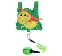 Toddler Backpack Leash Cute Dinosaur Secure Toddler Harness with Leash & Wrist Link & Safety Lock Adjustable Breathable for Boys Girls Outdoor
