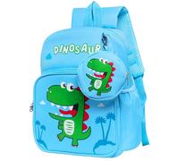 Toddler Backpack - Nursery Backpack Kids Bag Toddler Bag For Boys Dinosaur Mini Rucksack Dino Small Boy Schoolbag Children's Preschool School Child back pack 3 Year old Kindergarten Reception Blue