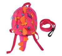 Toddler Backpack Some People Backpack with Leash Cute Cartoon Design Security and Anti Lost for Babies Oxford Cloth (Pink)