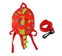 Toddler Backpack Some People Backpack with Leash Cute Cartoon Design Security and Anti Lost for Babies Oxford Cloth (Red)