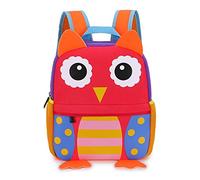 Toddler Backpack Waterproof Children's School Bag 3D Cute Animal Design Daypack for Preschool Kindergarten School Travel for 1-5 Years Old Owl