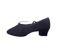 Toddler Ballet Shoes Jazz Dance Shoes Women Girls Salsa Latin Dancing Shoes Practice Ballet Ballroom Tango Shoe Professional Teachers Dance Sneakers(Black,7)