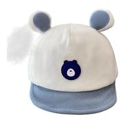 Toddler Baseball Hat | Cute Baseball Caps for Toddler - Sun Protection Adjustable Headwear for 6-Month to 3-Year Boys Girls Sons Daughters Blue