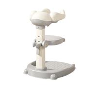 Toddler Bath Station Standing ABS Construction Secure Ergonomic Easy to Clean Compact Foldable for Home Use Ergonomic Infant Bath Stand