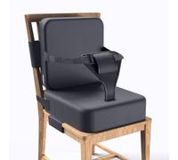 Toddler Booster Seat for Dining Table,Booster Seat for Kitchen Chair with Extended Straps,2PCS Portable with Safety Buckles,Suitable for Kids Aged 3-12 in Restaurants