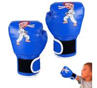 Toddler Boxing Gloves - Cartoon Sports Punch Gloves PU Leather Breathable High Density Foam | Kickboxing Gloves For Youth 3-13 Years Old Youth Training Punch Bag Protection Do