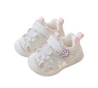 Toddler Boys Girls Sandals With Breathable Soft Sole Cute Puppy Print Design Lightweight Open Toe Early Summer Beach Shoes For Kids (6 Toddler)