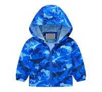 Toddler Boys Jackets Zip Up Windproof Thin Windbreaker Baby Hooded Jackets Long Sleeve Coat Sunscreen Anti-Fog Raincoat Clothes for Kids Spring Autumn Clothes