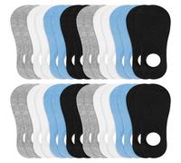 Toddler Boys No Show Socks 16 Pack 6-8 Years Thin Breathable Boy Kid Low Cut Socks