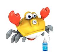 Toddler Bubble Machine | Moving Crab Blower Toy - Dancing Crab Bubble Blower with Light and Music for Party Backyard Pool Camping Fun
