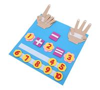 Toddler Busy Board for Autism Training Bright Felt Educational Toy 31x29.8cm Perfect for Kids Learning