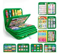 Toddler Busy Board Montessori Toys for Kids, Educational Learning Busy Book
