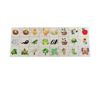 Toddler Card Matching Game Cognitive Truck Fruit Animal Set Puzzle Baby Children Cognitive Early Educational Puzzle