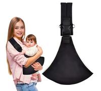 Toddler Carrier, Sling Carriers Allowing for Easy Adjustments As Your Child Grows, Baby Carrier from Newborn to Toddlers, Easy to Carry and Store (Pure Black)