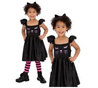 Toddler Cat Costume Kitten Girls Fancy Dress Outfit Cute Cat 1-6 years