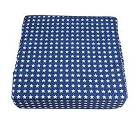 Toddler Chair Increasing Cushion, Soft Cloth Adjustable Silicone Anti-Slip Toddler Removable Baby Dining Chair Booster Cushion Kids Highchair Seat Pad(Blue)